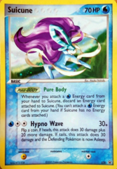 Suicune 030 Cosmos Holo Promo from the EX Collector's Tin